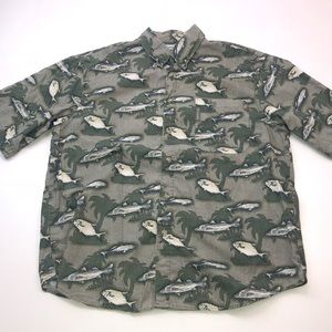 Columbia fish Short Sleeve shirt